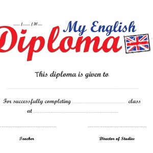 My english diploma 2