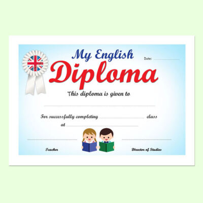 My english diploma 3