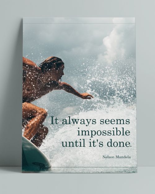 It always seems impossible