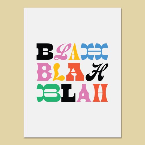 Blah Blah Blah